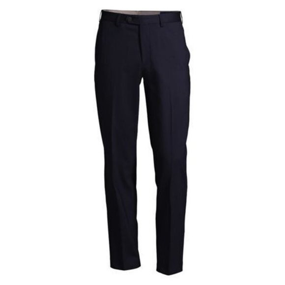 NWT LANDS' END TRADITIONAL FIT YEAR'ROUNDER DRESS PANTS TRUE NAVY 37X30 - Picture 1 of 6